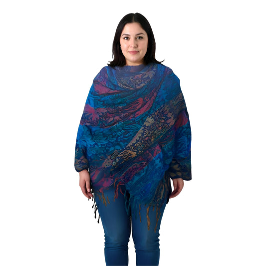 Vegan Wool Shawl