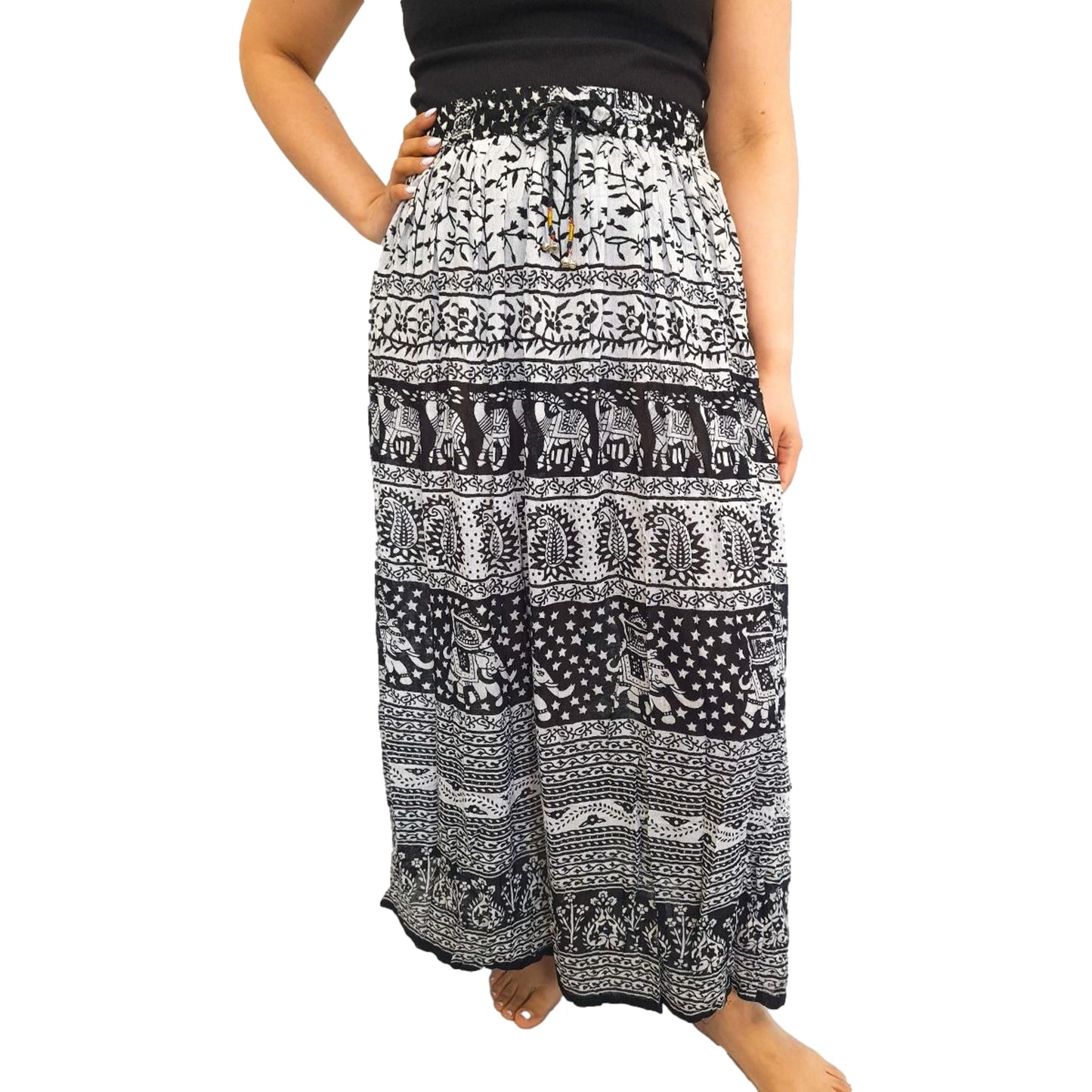 Bohemian Style Long Skirt